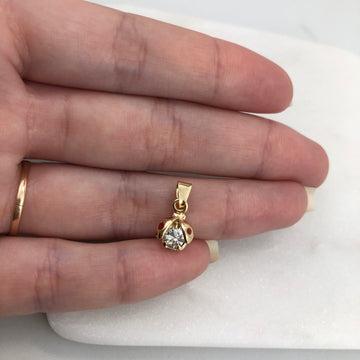 18K Gold Layered Oro Laminado Kids Charm 31.0163/3